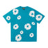 Denim Tears Outfit:T-shirt/Shorts (Separate Purchase Options) Puff Print Short Sleeve T-shirt Loose Couple Shorts Suit