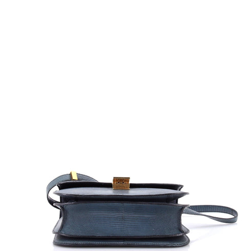 Classic Box Bag Lizard Medium