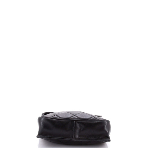 Vintage Square CC Flap Bag Quilted Lambskin Medium