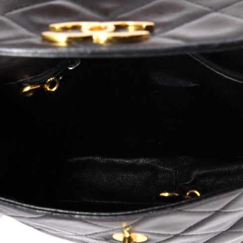Vintage Square CC Flap Bag Quilted Lambskin Medium