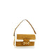 Horsebit 1955 Shoulder Bag Suede with Shearling Mini