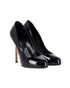 Women's Sergio Rossi High Heel Pumps in Black Patent Leather