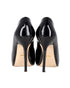 Women's Sergio Rossi High Heel Pumps in Black Patent Leather