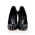 Women's Sergio Rossi High Heel Pumps in Black Patent Leather