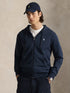 RALPH LAUREN Double-Knit Full-Zip Hoodie Aviator Navy