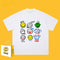 Drew T-shirts Short Sleeve T-shirt Loose round Neck