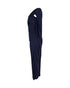 Women's Peter Pilotto Draped Sleeveless Gown in Navy Blue Cotton