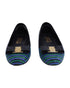 Women's Salvatore Ferragamo Striped Vara Bow Ballet Flats in Multicolor Patent Leather