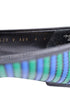 Women's Salvatore Ferragamo Striped Vara Bow Ballet Flats in Multicolor Patent Leather