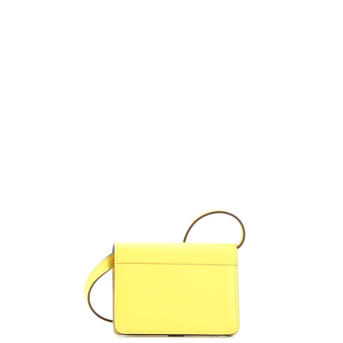 Chien Card Holder with Strap Swift and Chevre Mysore