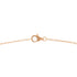 Double C de Cartier Pendant Necklace 18K Rose Gold and Diamonds