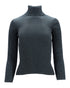 Women's Zimmermann Shimmering Turtleneck Top in Green Viscose