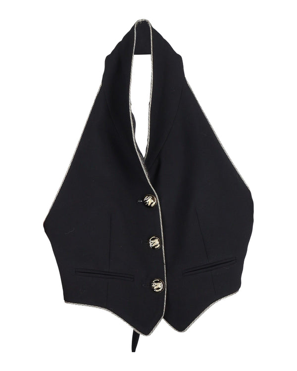 Women's Etro Waistcoat in Black Polyester