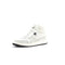 Women's CC High-Top Sneakers Fabric with Leather and Suede