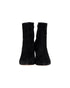 Women's Gianvito Rossi Pointed-Toe Ankle Boots in Black Suede