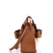 Hammock Bag Leather and Anagram Jacquard Mini