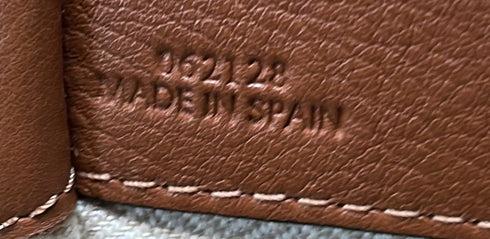Hammock Bag Leather and Anagram Jacquard Mini
