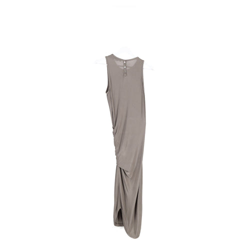 Women's Alexander Wang Asymmetric Midi Dress in Green Rayon