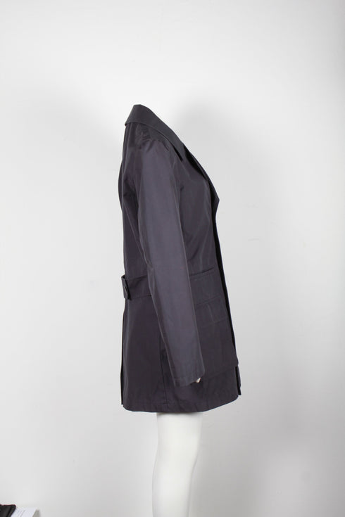 Women's Valentino Garavani Double-Breasted Coat in Blue Wool