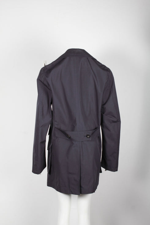 Women's Valentino Garavani Double-Breasted Coat in Blue Wool