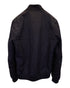 Men's A.P.C. Theo Bomber Jacket in Black Nylon Canvas