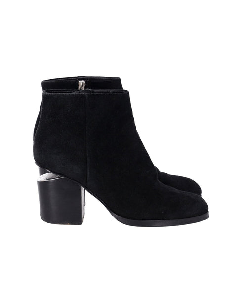 Women's Alexander Wang Gabi Boots in Black Suede