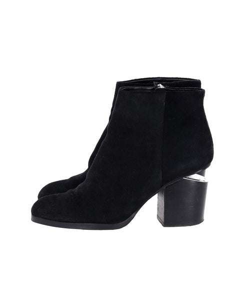 Women's Alexander Wang Gabi Boots in Black Suede