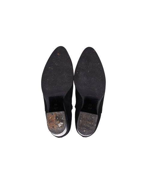 Women's Alexander Wang Gabi Boots in Black Suede