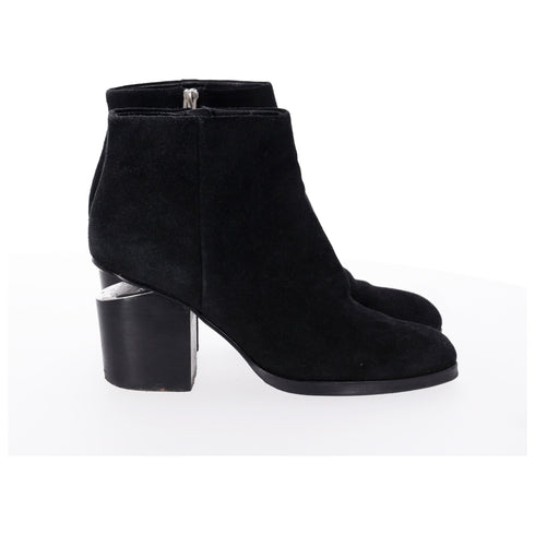 Women's Alexander Wang Gabi Boots in Black Suede