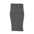 Women's IRO Fitted Midi Skirt in Grey Cotton