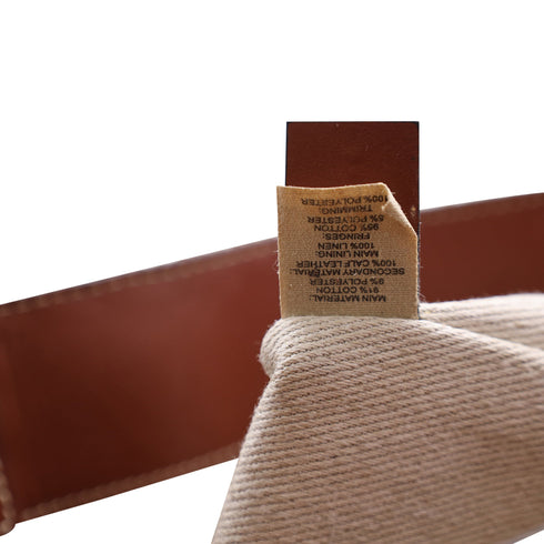 Woody Tote Canvas with Leather Small