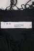 Women's IRO Shivani Frayed Jacket in Black Wool