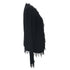 Women's IRO Shivani Frayed Jacket in Black Wool