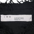 Women's IRO Shivani Frayed Jacket in Black Wool