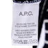 Women's A.P.C. Striped Mini Dress in Navy Blue Viscose