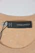 Women's Dsquared2 Bead-Embellished Top in Nude Cotton
