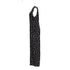 Women's Rixo Star-print Reverse-collar Jumpsuit in Black Viscose