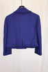 Women's Miu Miu Double-Breasted Evening Jacket in Blue Wool