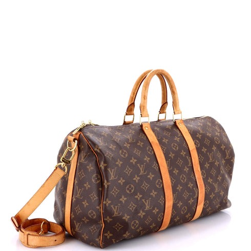 Keepall Bandouliere Bag Monogram Canvas 45