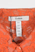Women's Erdem Cecilia Lace Shirt in Orange Polyamide