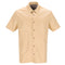 Men's Nanushka Osmo Shirt in Beige Faux Leather