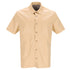 Men's Nanushka Osmo Shirt in Beige Faux Leather