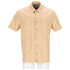 Men's Nanushka Osmo Shirt in Beige Faux Leather