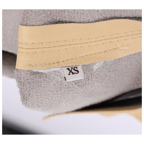 Men's Nanushka Osmo Shirt in Beige Faux Leather