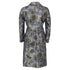 Women's Etro Floral Jacquard Long Coat in Multicolor Polyester