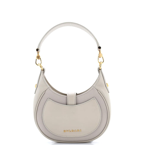 Serpenti Ellipse Crossbody Bag Leather Mini
