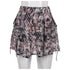 Women's Iro Paris Megan Printed Ruffle Mini Skirt in Multicolor Viscose
