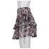 Women's Iro Paris Megan Printed Ruffle Mini Skirt in Multicolor Viscose