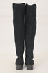 Women's Stuart Weitzman Tia Over-The-Knee Boots in Black Suede