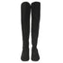 Women's Stuart Weitzman Tia Over-The-Knee Boots in Black Suede